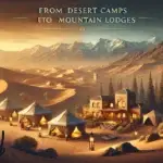 From Desert Camps to Mountain Lodges