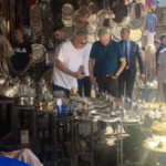 Bill and Hillary Clinton Embraced Marrakech